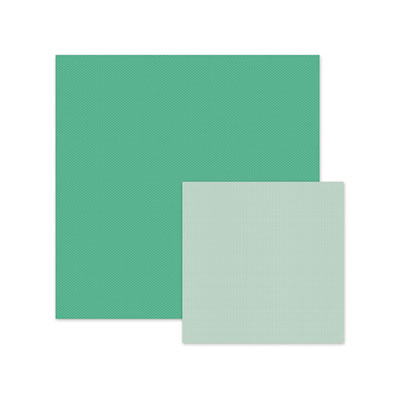We R Memory Keepers - Chalkboard - Textured Cardstock - Emerald (pack of 12)