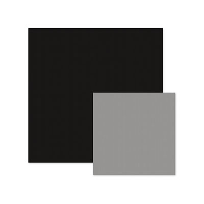 We R Memory Keepers - Chalkboard - Textured Cardstock - Black (pack of 12)