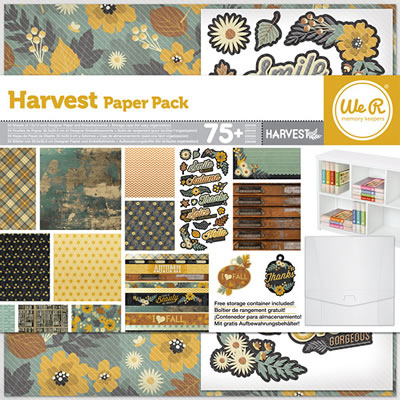 Harvest - 12x12 Paper Pack  (sold individually)