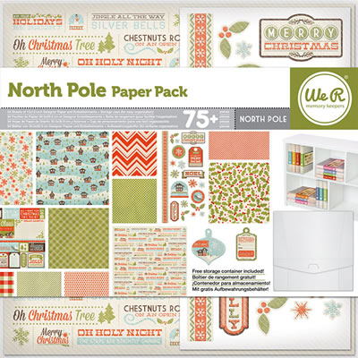 North Pole - 12x12 Paper Pack  (sold individually)
