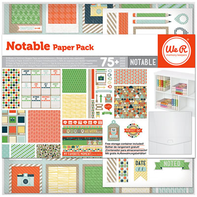 Notable - 12x12 Paper Pack  (sold individually)