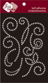 Zva Creative - Imagine - Clear Crystal  (sold in 3's)