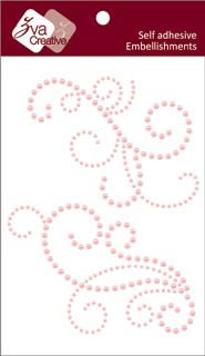 Zva Creative - Imposing - Pink Pearl  (sold in 3's)