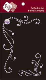 Zva Creative - Flickering - Iridescent Crystal  (sold in 3's)