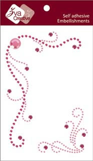 Zva Creative - Flickering - Pink/Rosy Crystal  (sold in 3's)