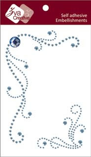 Zva Creative - Flickering - Soft Blue Crystal  (sold in 3's)
