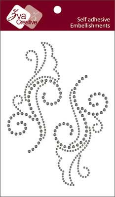 Zva Creative - Flourishes  Smoke Crystal  PREORDER     (sold in 3's)