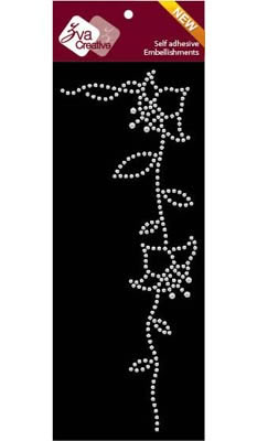 Zva Creative - Glory - White Pearl  (sold in 3's)