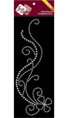 Zva Creative - Delightful - Clear Crystal  (sold in 3's)