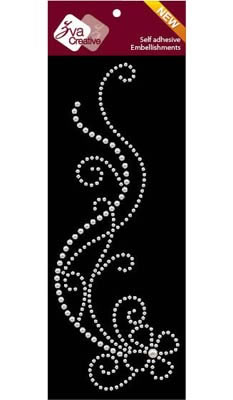 Zva Creative - Delightful - White Pearl  (sold in 3's)