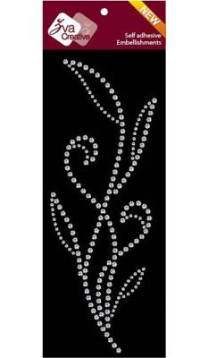 Zva Creative - Lush - Irridescent Crystal  (sold in 3's)
