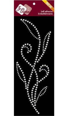 Zva Creative - Lush - White Pearl  (sold in 3's)