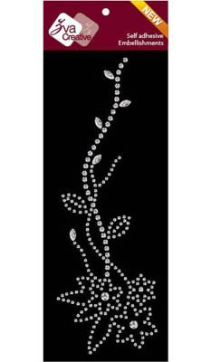 Zva Creative - Lively - Clear Crystal  (sold in 3's)