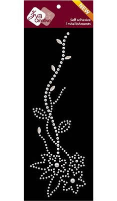 Zva Creative - Lively - White Pearl  (sold in 3's)