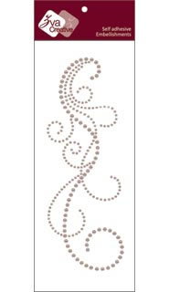 Zva Creative - Fancy - Taupe Pearl  (sold in 3's)