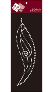 Zva Creative - Lucky - White Pearl  (sold in 3's)