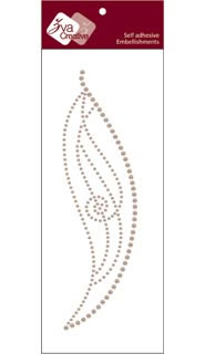 Zva Creative - Lucky - Taupe Pearl  (sold in 3's)
