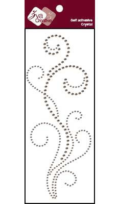 Zva Creative - Long Flourish VI - Champagne  (sold in 3's)
