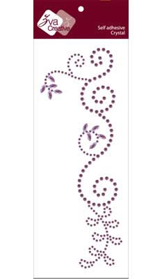 Zva Creative - Thriving Crystal - Lavender  (sold in 3's)