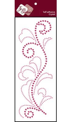 Zva Creative - Flourish  Pink/Rosy Crystal  PREORDER     (sold in 3's)