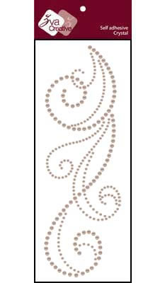 Zva Creative - Flourish - Taupe Pearl  (sold in 3's)