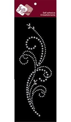 Zva Creative - Triumph - Clear Crystal  (sold in 3's)