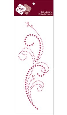 Zva Creative - Triumph - Pink/Rosy Crystal  (sold in 3's)