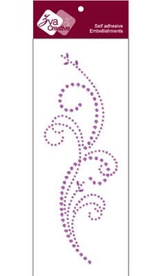 Zva Creative - Triumph - Lavender Crystal  (sold in 3's)