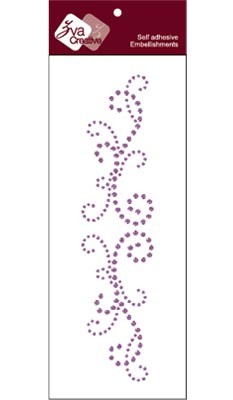 Zva Creative - Imperial - Lavender Crystal  (sold in 3's)