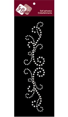 Zva Creative - Imperial - White Pearl  (sold in 3's)