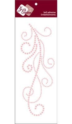 Zva Creative - Flourish  Pink Pearl  PREORDER     (sold in 3's)
