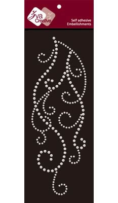 Zva Creative - Flourish  White pearl  PREORDER     (sold in 3's)