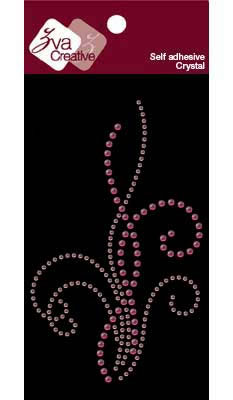 Zva Creative - Solitary Elegance Design - Fountain - Pink/Rose  (sold in 3's)