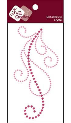 Zva Creative - Flourish  Pink/Rosy Crystal  PREORDER     (sold in 3's)