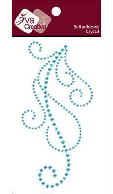 Zva Creative - Flourish  Ice Blue Crystal  PREORDER (sold in 3's)
