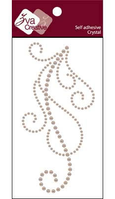 Zva Creative - Flourish  Taupe Pearl  PREORDER     (sold in 3's)