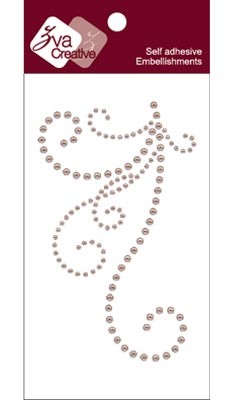 Zva Creative - Flourish III - Taupe Pearl  (sold in 3's)