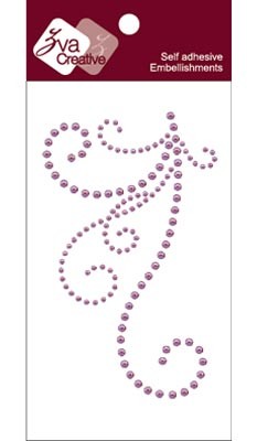 Zva Creative - Flourish III - Light Grape Pearl  (sold in 3's)