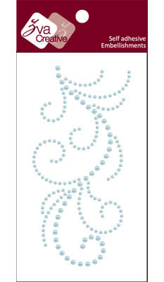 Zva Creative - Flourish  Soft Blue Pearl  PREORDER (sold in 3's)