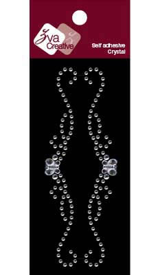 Zva Creative - Crystal Basics II - Symmetrical Flourishes I  (sold in 3's)