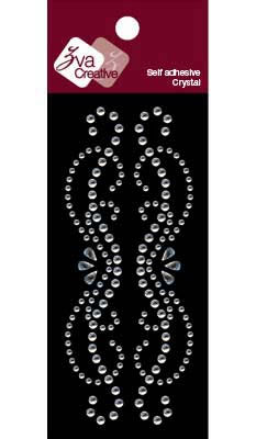 Zva Creative - Crystal Basics II - Symmetrical Flourishes II  (sold in 3's)