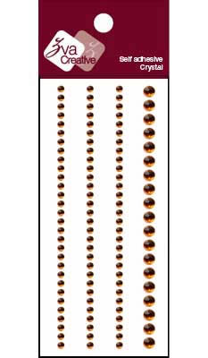Zva Creative - Crystal Basics II - Basic Lines 0.3cm/0.5cm - Chocolate  (sold in 3's)