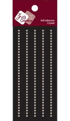 Zva Creative - Basic Lines Crystal - Iridescent 0.2cm  (sold in 3's)