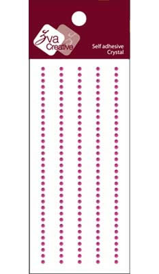 Zva Creative - Basic Lines Crystal  Grape 0.2cm  . (sold in 3's)