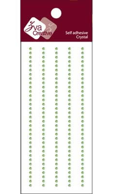 Zva Creative - Basic Lines Crystal  Lime 0.2cm  . (sold in 3's)