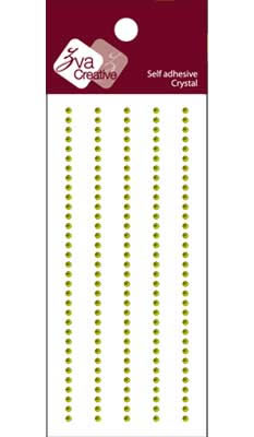 Zva Creative - Basic Lines Crystal - Olive 0.2cm  (sold in 3's)