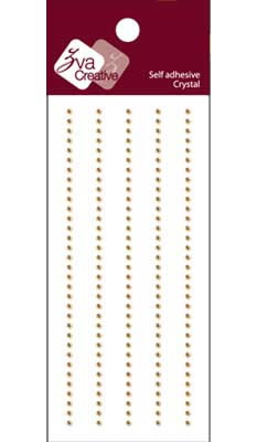 Zva Creative - Basic Lines Crystal - Champagne 0.2cm  (sold in 3's)