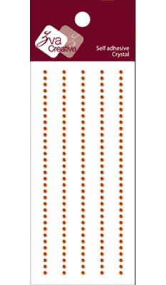Zva Creative - Basic Lines Crystal - Chocolate 0.2cm  (sold in 3's)