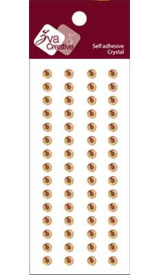 Zva Creative - Basic Lines Crystal - Champagne 0.5cm  (sold in 3's)