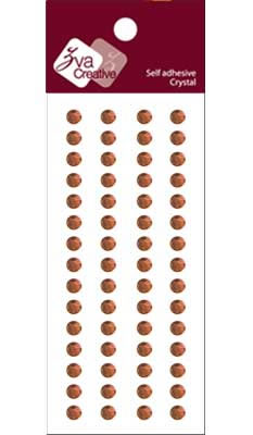 Zva Creative - Basic Lines Crystal - Chocolate 0.5cm  (sold in 3's)